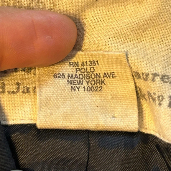 NEW Ralph Lauren Denim & Supply Cotton Double Breasted Peacoat M Navy Cropped - Picture 4 of 8